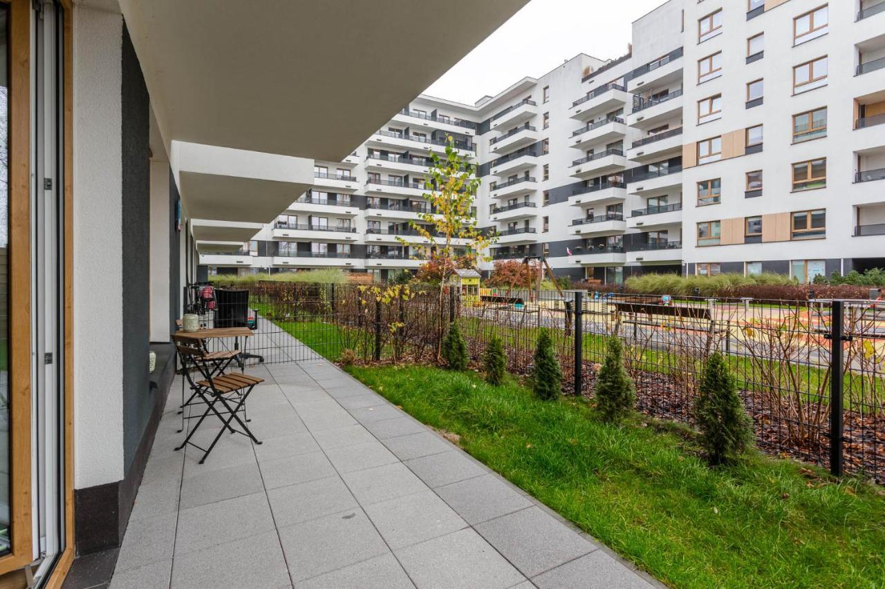 Chill Apartments Mokotow Business Center Warschau Exterior foto