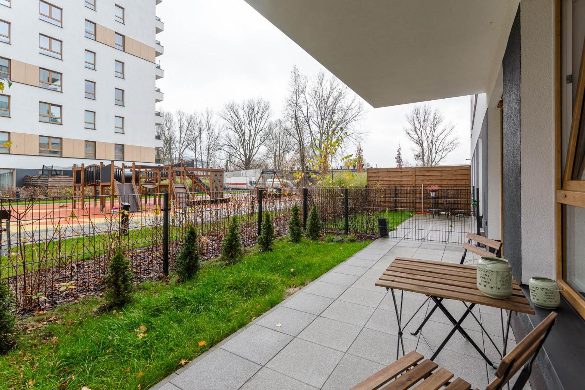 Chill Apartments Mokotow Business Center Warschau Exterior foto