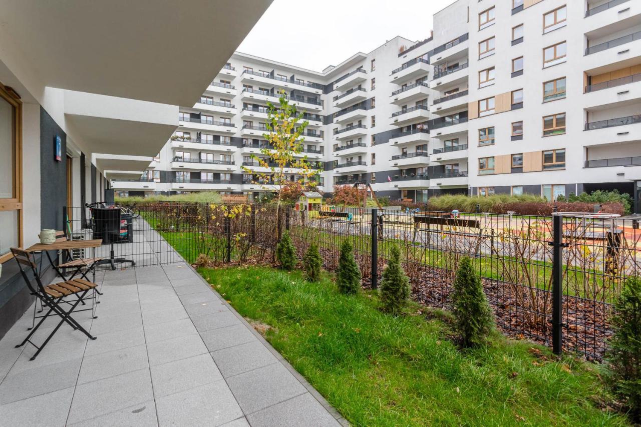 Chill Apartments Mokotow Business Center Warschau Exterior foto