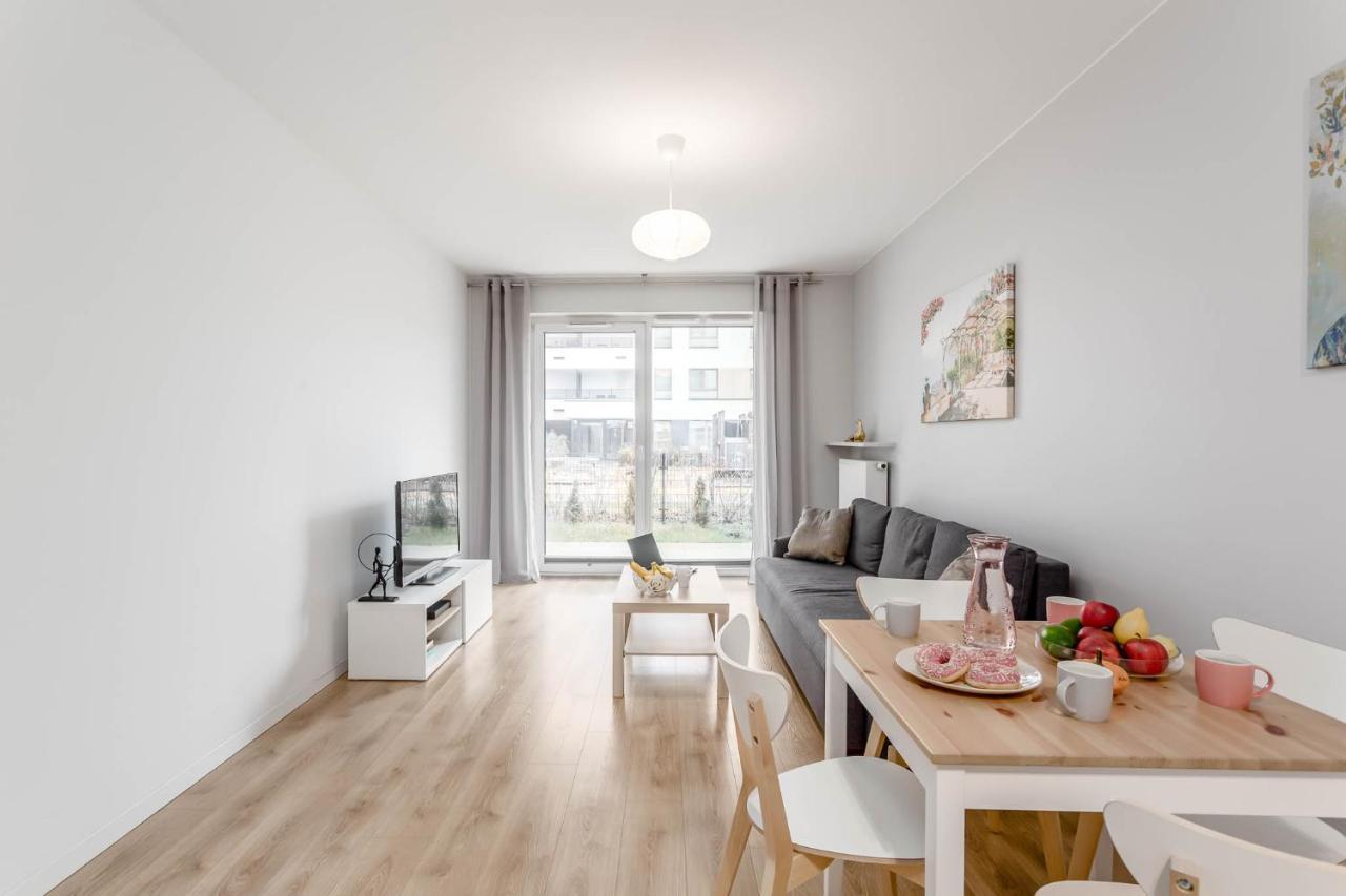 Chill Apartments Mokotow Business Center Warschau Exterior foto