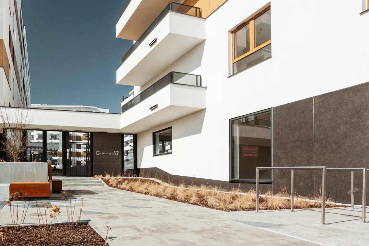 Chill Apartments Mokotow Business Center Warschau Exterior foto