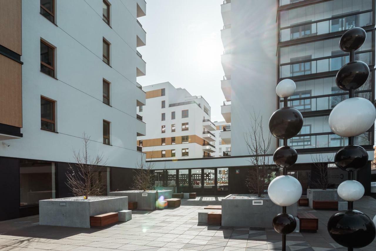 Chill Apartments Mokotow Business Center Warschau Exterior foto